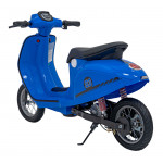 Elektrická motorka skúter Retro 23 - modrá